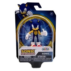 SONIC 2.5 Inch Mini Figure Sonic The Hedgehog Jakks Pacific 40377 Thumb Up SEGA